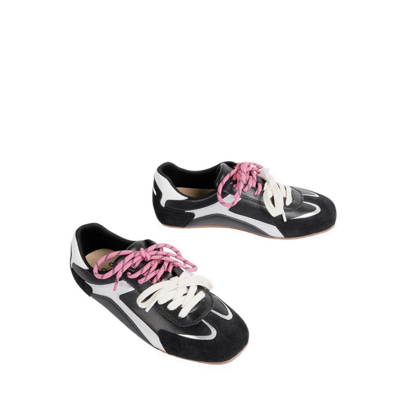 ZAF76 Women's SNEAKERS - Silver Black