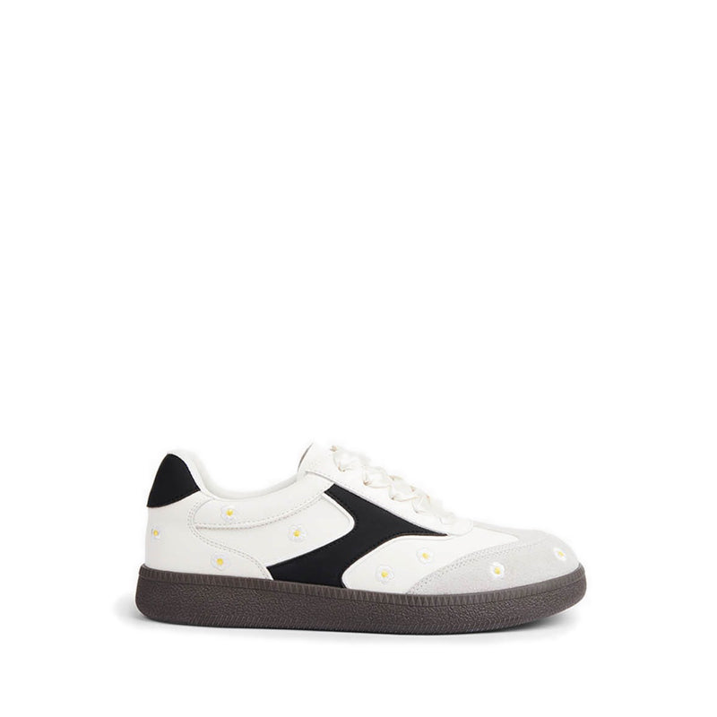 ZAF78 Women's Sneakers - Beige/Black