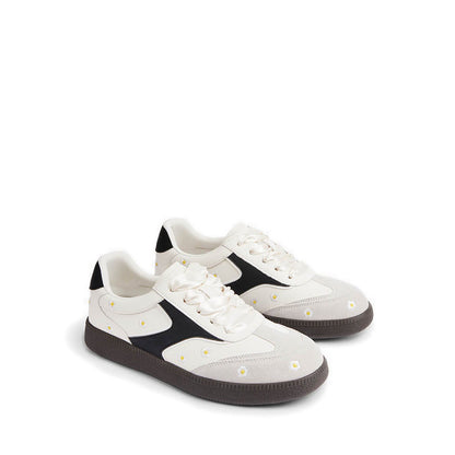 ZAF78 Women's Sneakers - Beige/Black