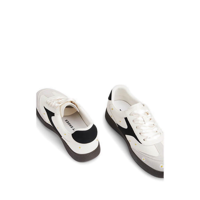 ZAF78 Women's Sneakers - Beige/Black