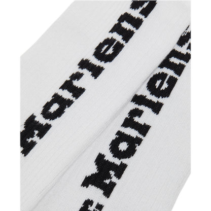 Vertical Sock Cotton- White