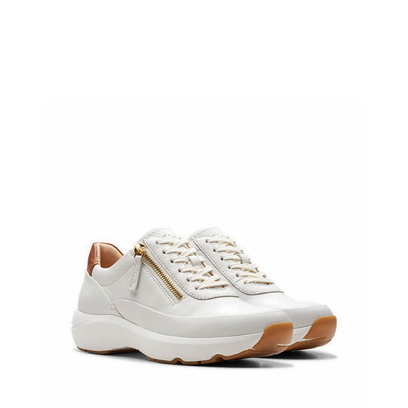 Tivoli Zip Off White Leather